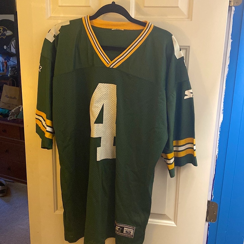 Vintage STARTER Green Bay Packers Brett Favre Jersey